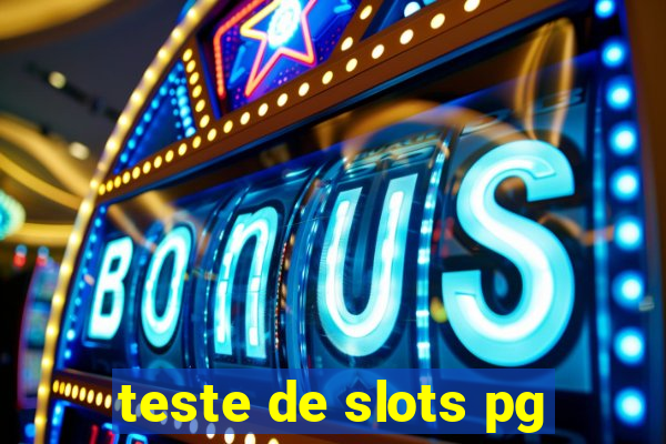 teste de slots pg